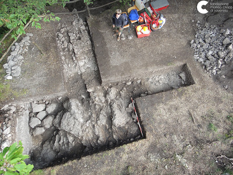 Il sito archeologico di S. Andrea - Loppio | panoramiche di scavo