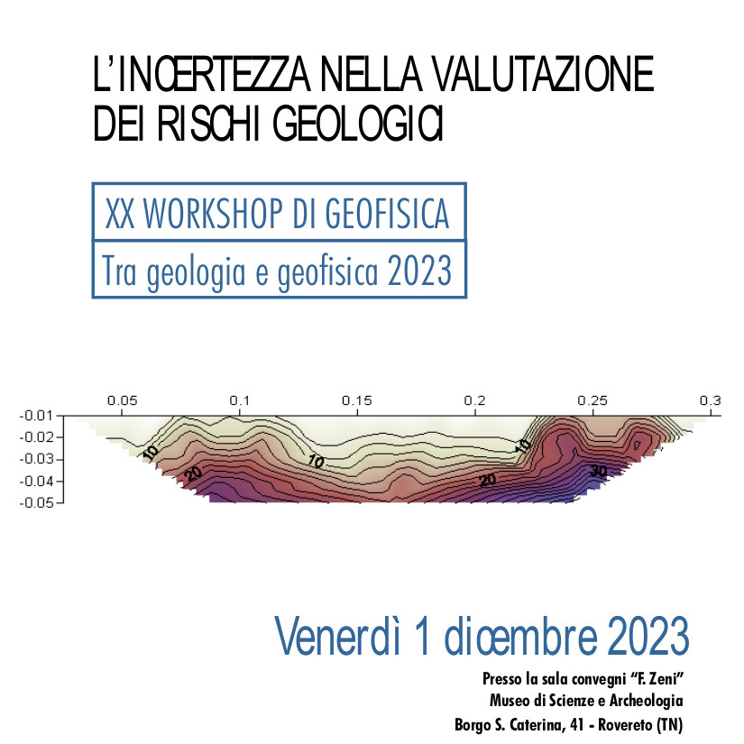 XX Workshop di Geofisica | Tra geologia e geofisica 2023