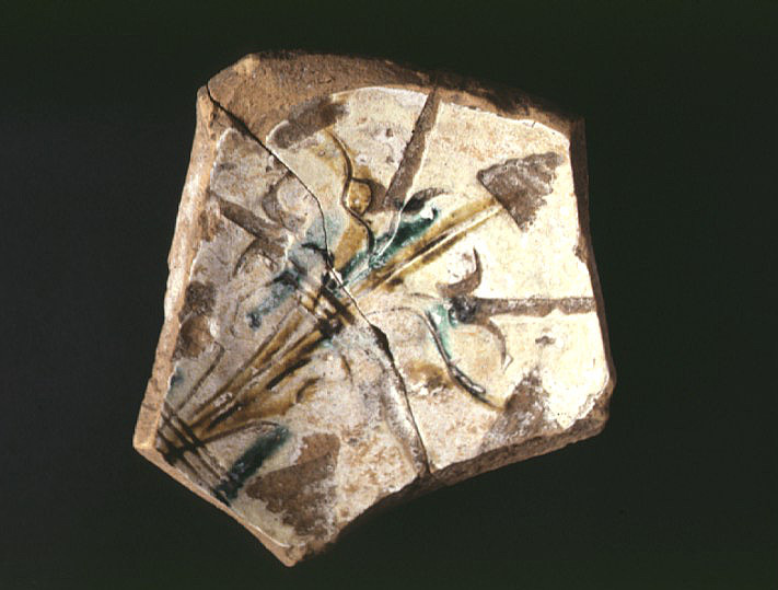 Frammenti di ceramica da Castel Corno (XV-XVI secolo)